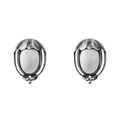Georg Jensen: 2010 HERITAGE COLLECTION �reclips med s�lvsten
