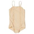 Mini Rodini, badedragt, str 128-140, naturhvid