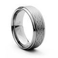 Celtic 8mm Tungsten Ring