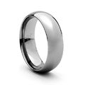 Simple Curved 7mm Tungsten Ring
