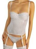 Bambola: Bambola Korselet, hvid/lilla/gr�n