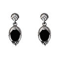 Georg Jensen: 2010 HERITAGE COLLECTION �restikker med sort agat