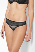 Esprit: T-string af mesh og blonder