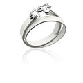 Georg Jensen: SPLASH armb�nd 429A, Hvid