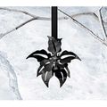 Georg Jensen: Juleuro Julestjerne, sortforgyldt - 2 stk. for prisen p� 1 stk.