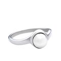 Skagen Designs: White Agate Ring