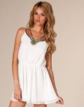 Paprika: Beaded Tribal Playsuit