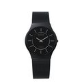 Skagen Designs: Black Titanium Case on Mesh
