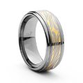 Cape 8mm Tungsten Ring
