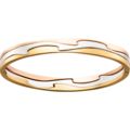 Georg Jensen: FUSION armring - 18 kt. guld, hvidguld og r�dguld