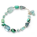 Chakra armb&aring;nd - 5 Chakra - vishuddaishudda - Halschakraet