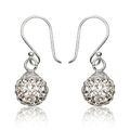 &Oslash;reringe med Swarovski krystaller - 21mm - pr par