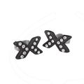 Skagen Designs: Black Crystal Earrings