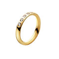 Georg Jensen: MAGIC inds�tningsring 1315 i guld med 5 diamanter (st�rrelse 48-56)