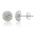 &Oslash;restikker med Klare Swarovski krystaller - &Oslash;8mm - pr par