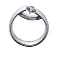 Georg Jensen: CENTENARY ring - platin med brilliant