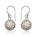&Oslash;reringe med Swarovski krystaller - 24mm - pr par